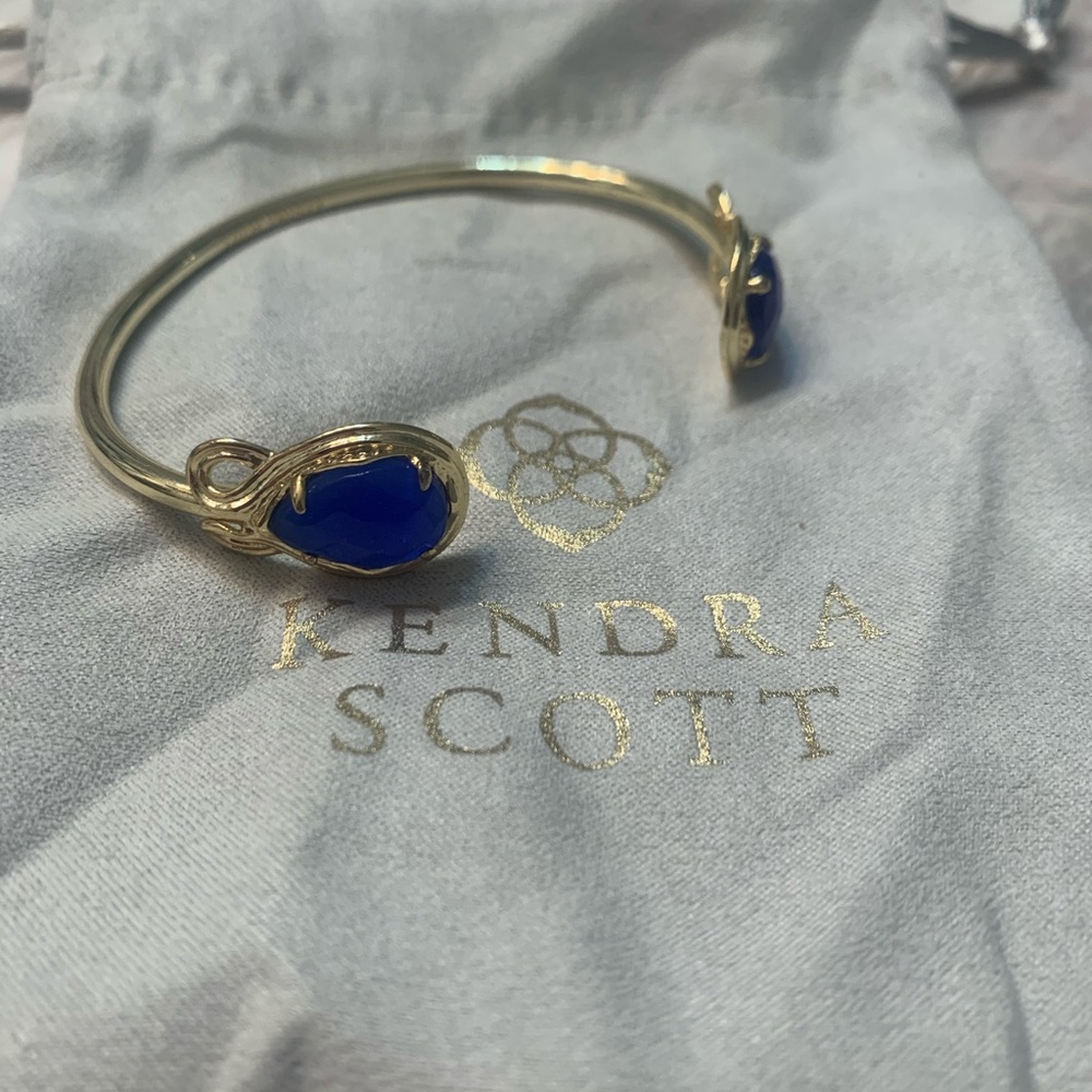 Kendra Scott cobalt stone bracelet
